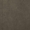 HOCKER in Textil Dunkelbraun  - Dunkelbraun/Schwarz, Design, Kunststoff/Textil (43/50/43cm) - Novel