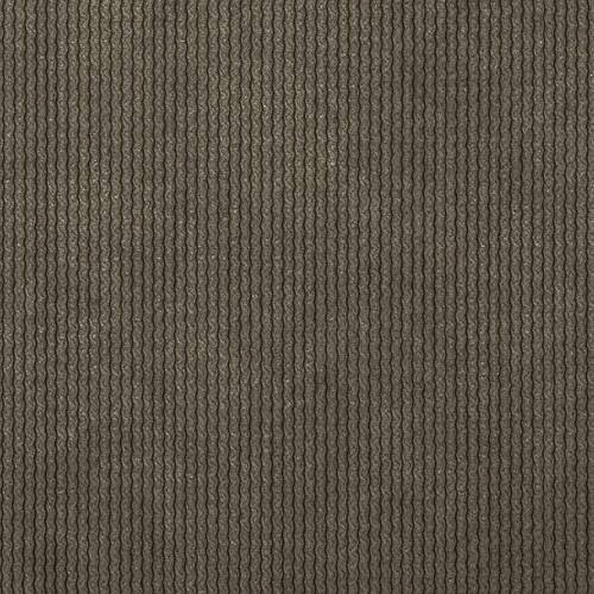 HOCKER in Textil Dunkelbraun  - Dunkelbraun/Schwarz, Design, Kunststoff/Textil (43/50/43cm) - Novel