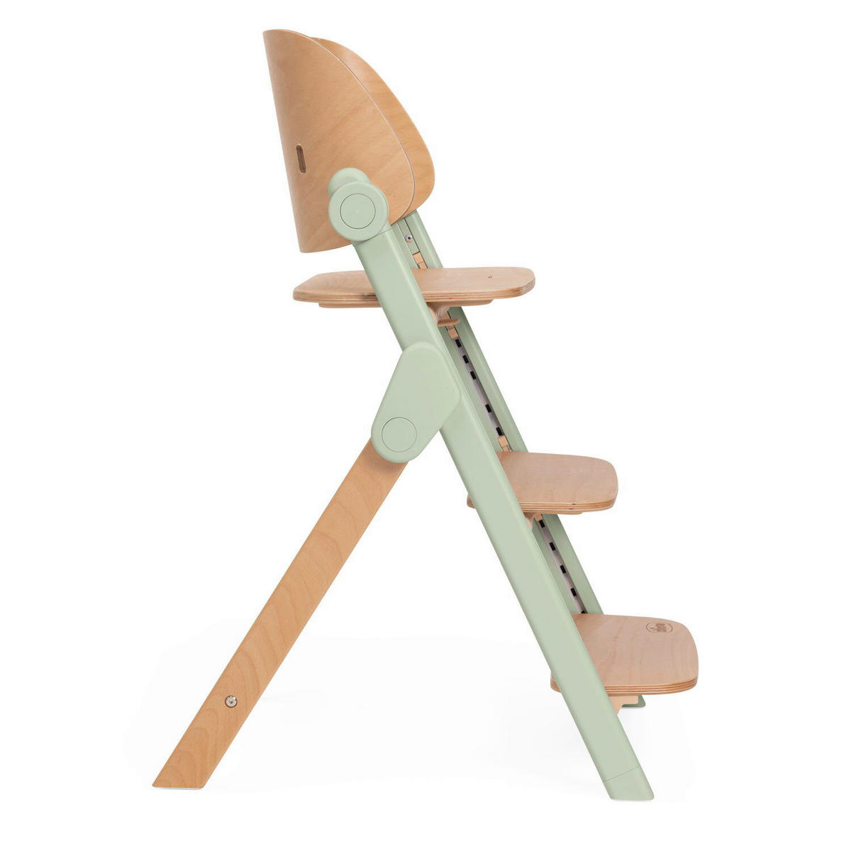 HOCHSTUHL Meraviglia Buchefarben, Olivgrün Olive/Buche  - Buchefarben/Olivgrün, Basics, Holz/Kunststoff (44/63-83/55cm) - Chicco