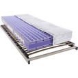 MATRATZENSET 90/200 cm  - Anthrazit/Hellgrau, Basics, Holz (90/200cm) - Sleeptex