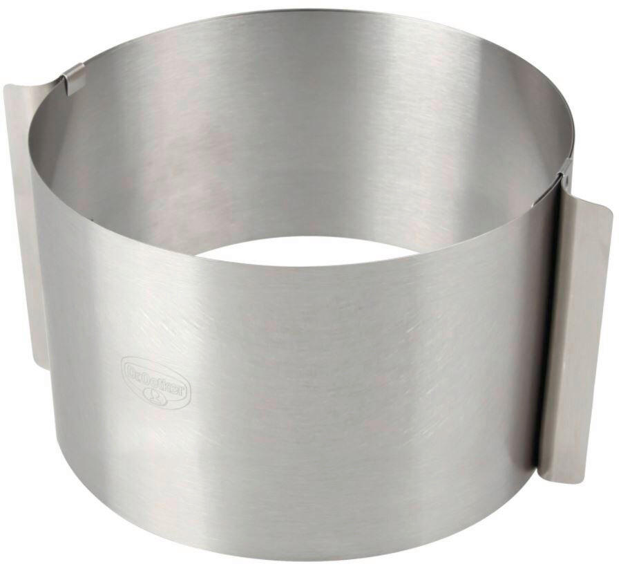 OBROČ ZA TORTO - Basics, kovina (17/16/17cm) - Dr.Oetker