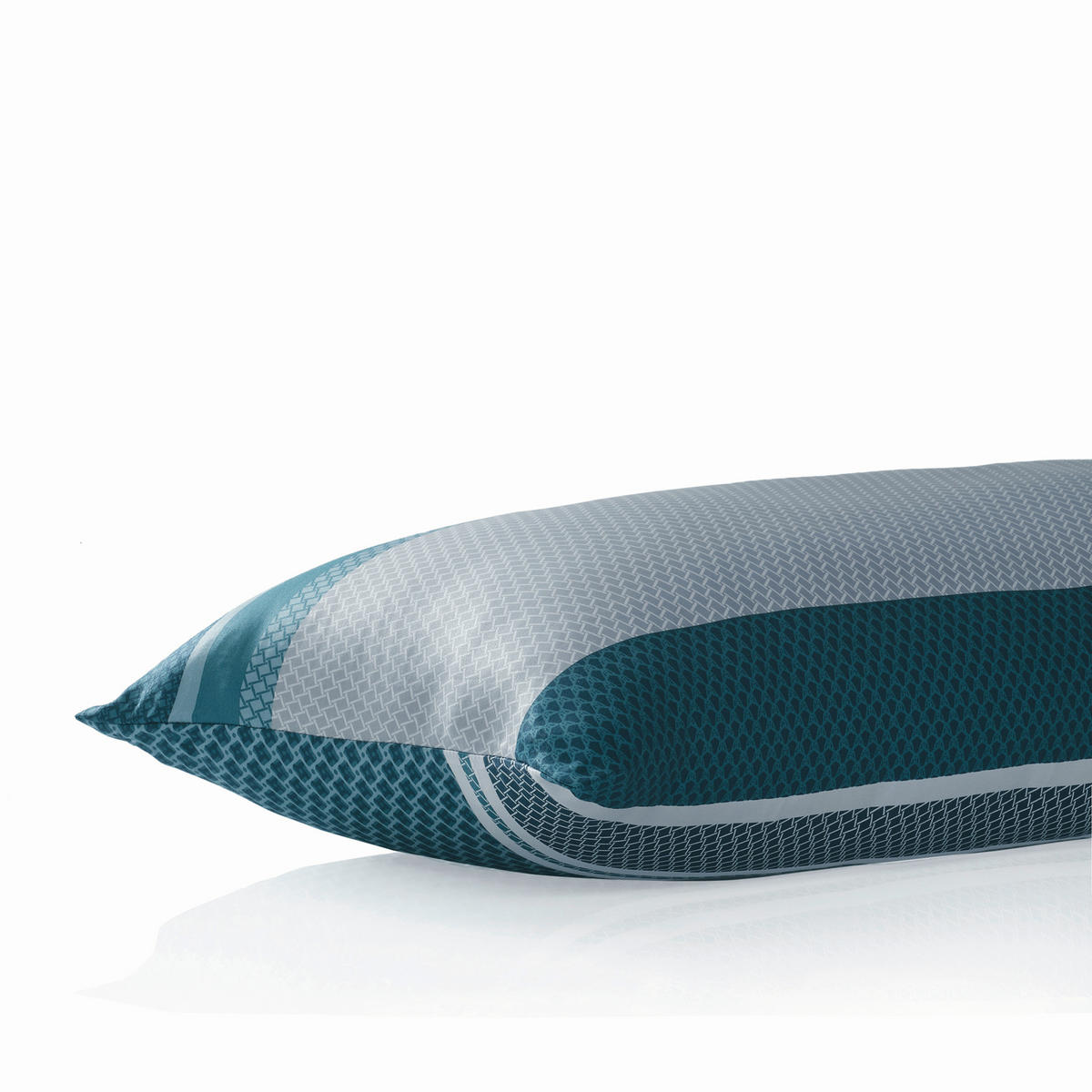KOPFPOLSTERBEZUG 40/80 cm  - Blau, Design, Textil (40/80cm) - Florella