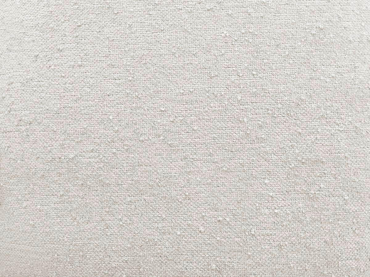 ECKSOFA Ottomane rechts  EVEREST Weiß Struktur  - Schwarz/Weiß, MODERN, Kunststoff/Textil (352/210cm) - Livetastic