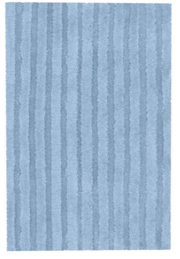 BADTEPPICH Hellblau 70/120 cm  - Hellblau, Basics, Kunststoff/Textil (70/120cm) - Kleine Wolke