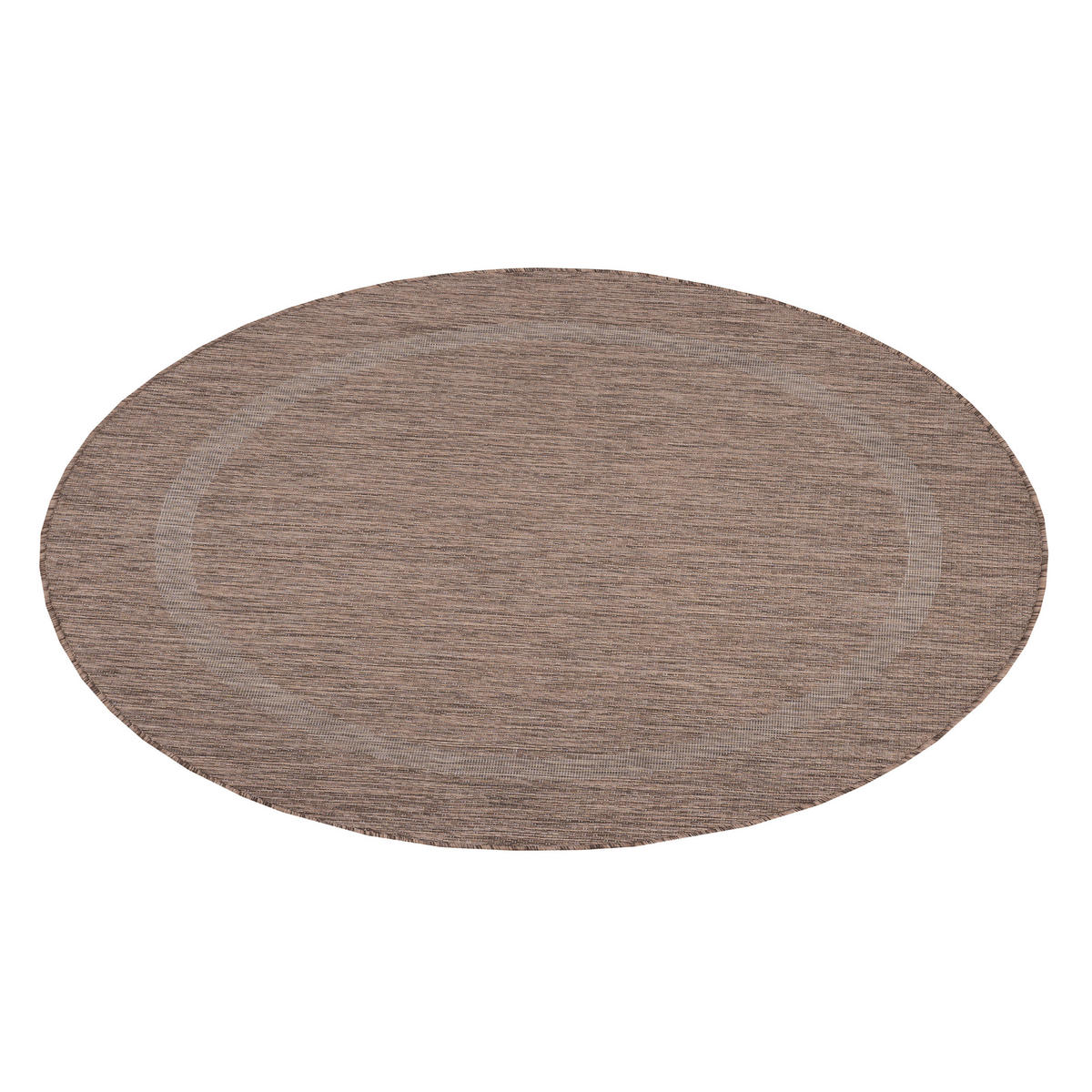 FLATVÄVD MATTA 160/160 cm Relax  - brun, Basics, textil (160/160cm) - Novel