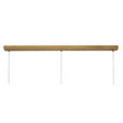 HÄNGELEUCHTE 106/30/150 cm  - Weiß, Trend, Glas/Metall (106/30/150cm) - Novel