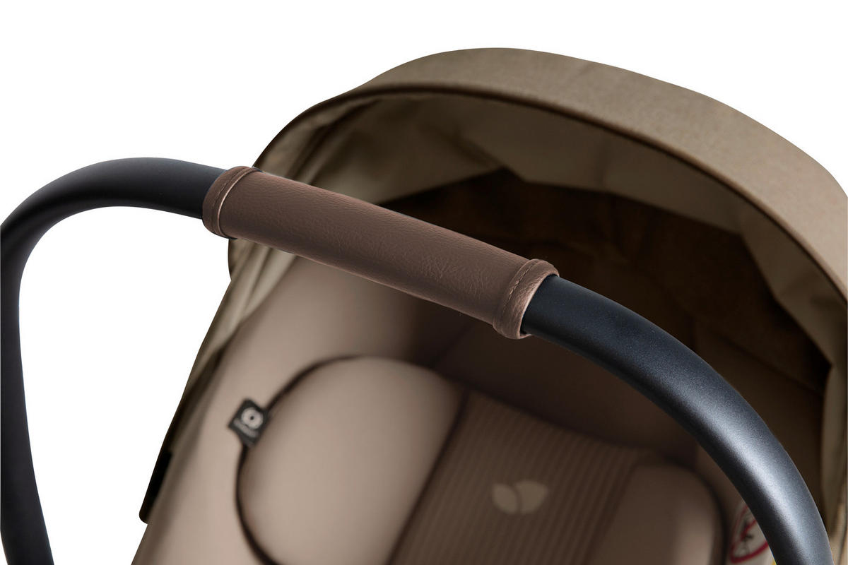 KINDERWAGENSET  Vinca 4in1 inkl. i-Level Pro und i-Base Encore  Sandstone  - Greige/Schwarz, Basics, Metall (65/109/97cm) - JOIE SIGNATURE