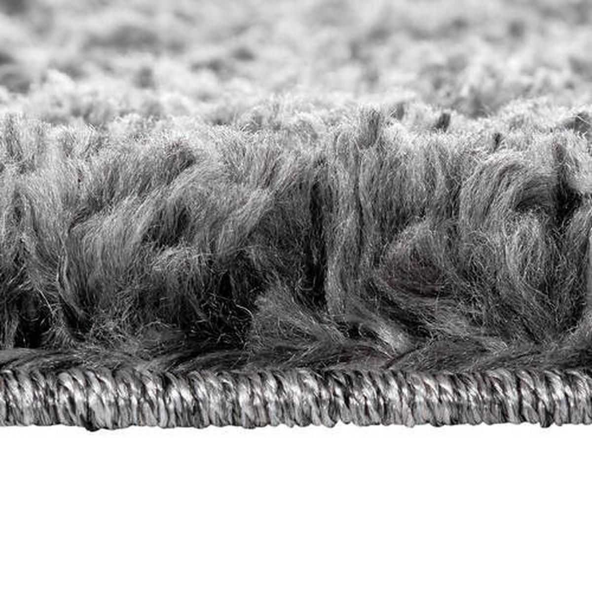 HOCHFLORTEPPICH 200/290 cm ETHNO-SHAGGY Anthrazit  - Anthrazit, Basics, Textil (200/290cm)