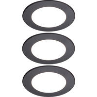 UNTERBAULEUCHTEN-SET - Schwarz, Basics, Kunststoff (68/68/8cm) - HKT