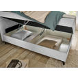 BOXBETT 120/200 cm  in Hellgrau  - Hellgrau, Basics, Holzwerkstoff/Textil (120/200cm) - Xora