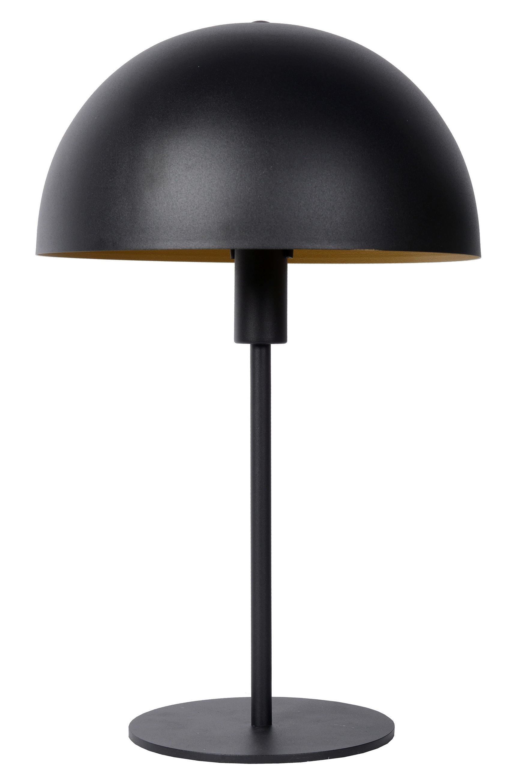 TISCHLEUCHTE SIEMON 25/40 cm   - Messingfarben/Schwarz, Design, Metall (25/40cm) - Lucide