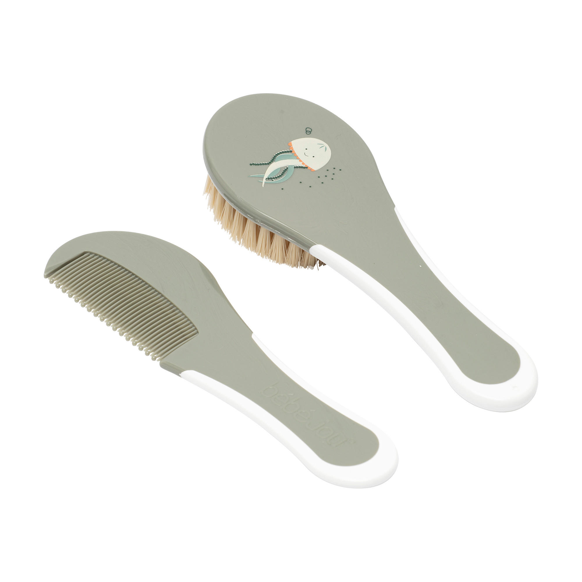 BABYKAMM breeze Green  - Grün, Basics, Kunststoff (16.4/5.6/2cm) - Bebe Jou