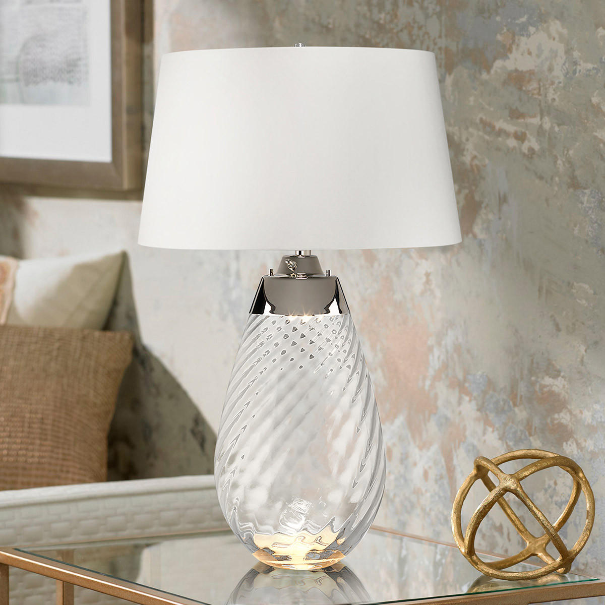 NAMIZNA SVETILKA        35/60,5 cm       - prozorno, Konvencionalno (35/60,5cm) - Elstead Lighting