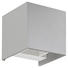 AUßENWANDLEUCHTE - Design, Metall (10/10/10cm) - Helestra AUßENWANDLEUCHTE - Design, Metall (10/10/10cm) - Helestra
