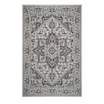 OUTDOORTEPPICH 160/230 cm Plutus Grau, Schwarz  - Schwarz/Grau, Design, Kunststoff (160/230cm) - Novel