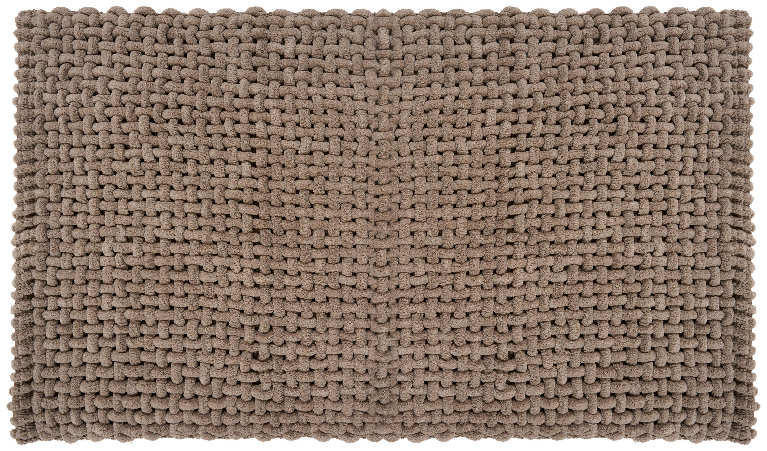 BADEMATTE Taupe 70/120 cm  - Taupe, Design, Kunststoff/Textil (70/120cm) - Esposa