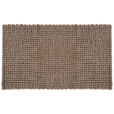 BADEMATTE Taupe 70/120 cm  - Taupe, Design, Kunststoff/Textil (70/120cm) - Esposa