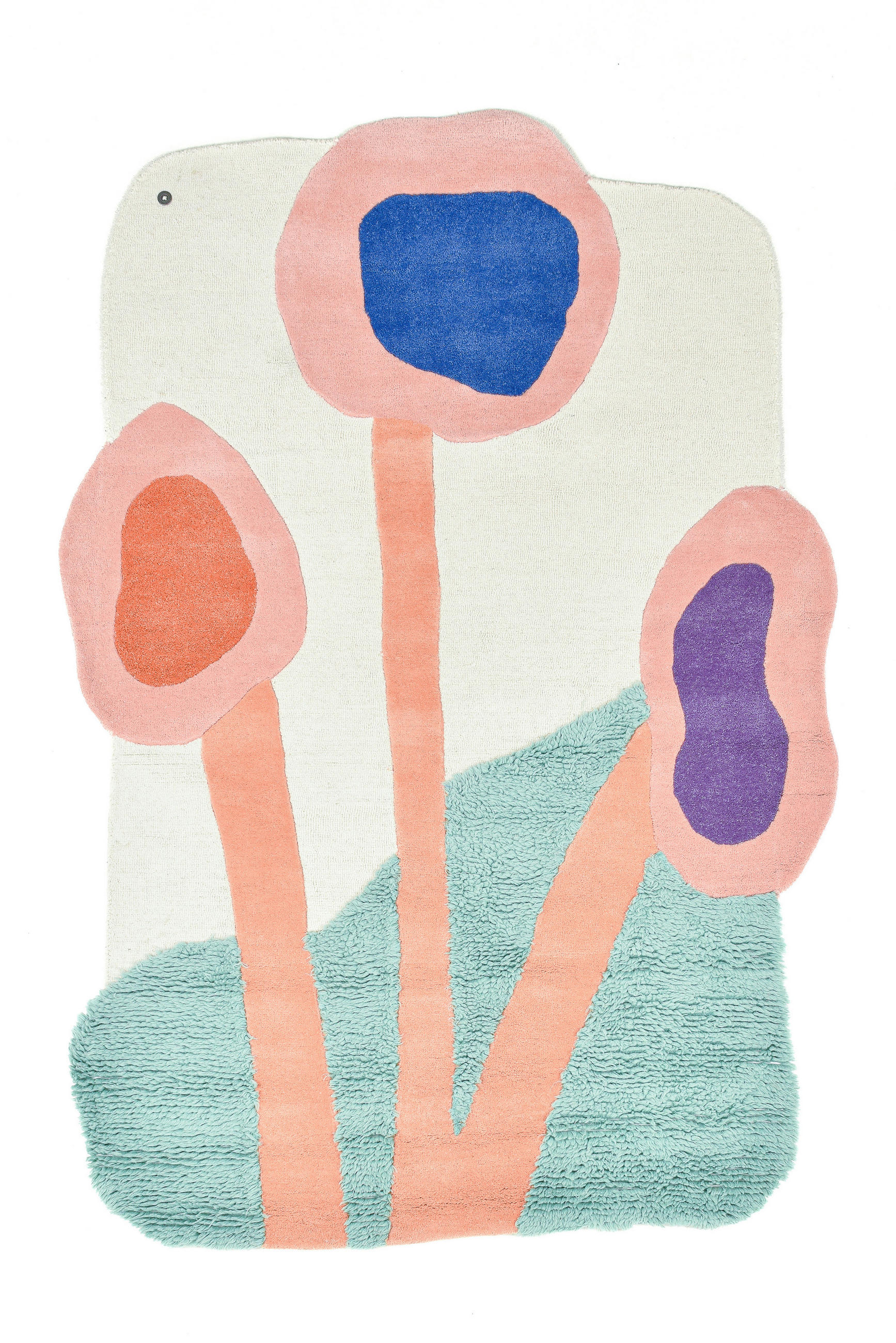 Tom Tailor Webteppich Bings - Colorful Poppy Mehrfarbig 160x230 cm