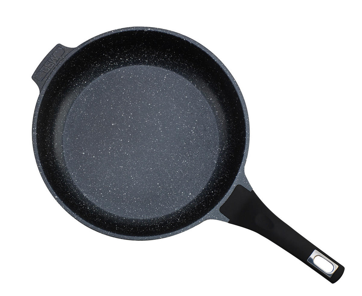 BRATPFANNE Titanium Granit Advanced Vitaflon® Quarzit Beschichtung 26 cm  - Schwarz, Basics, Metall (26cm) - GSW