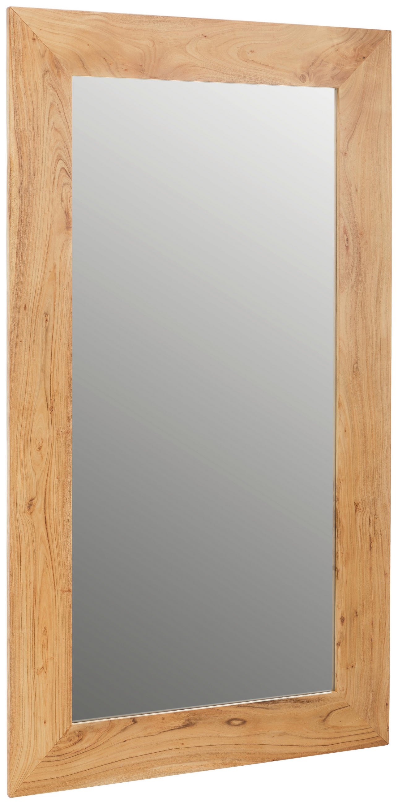 WANDSPIEGEL 100/180/2,5 cm    in rechteckig  - Akaziefarben, Design, Glas/Holz (100/180/2,5cm) - Livetastic