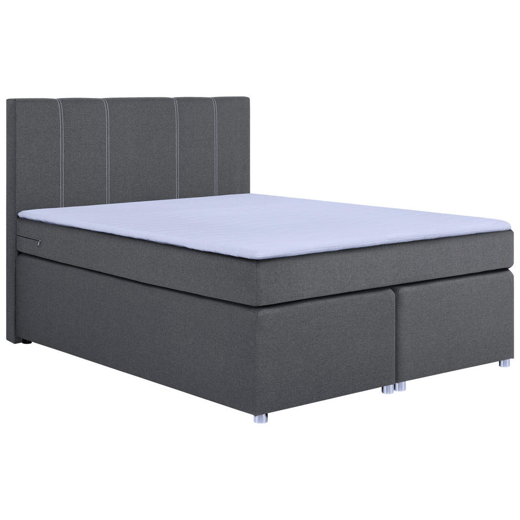 Boxspringbett Mit Topper 160x200 Medino Malta