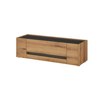 LOWBOARD  140/42/45 cm 2 Schublade(n) Beimöbel erhältlich, stehend  - Eichefarben/Anthrazit, Design, Holzwerkstoff/Kunststoff (140/42/45cm) - Modante