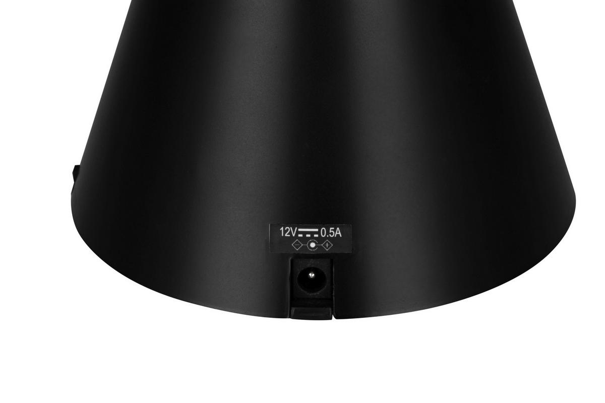 LED-DEKORATIONSLAMPA 15/22,5 cm   - svart, Trend, glas/plast (15/22,5cm) - Novel
