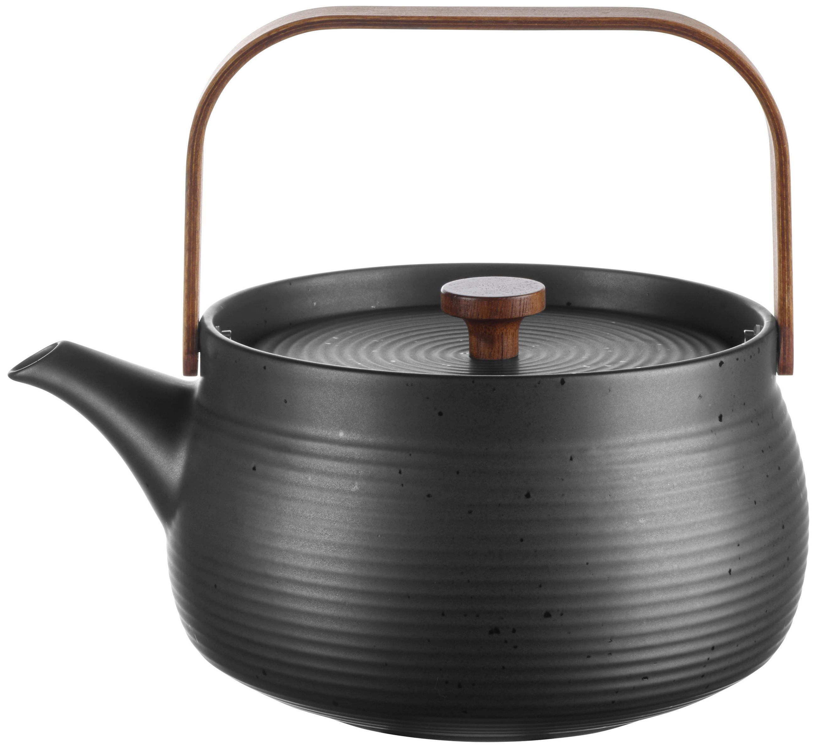 TEEKANNE Japandi  - Schwarz, Basics, Keramik (22,7/20/18,3cm) - ASA