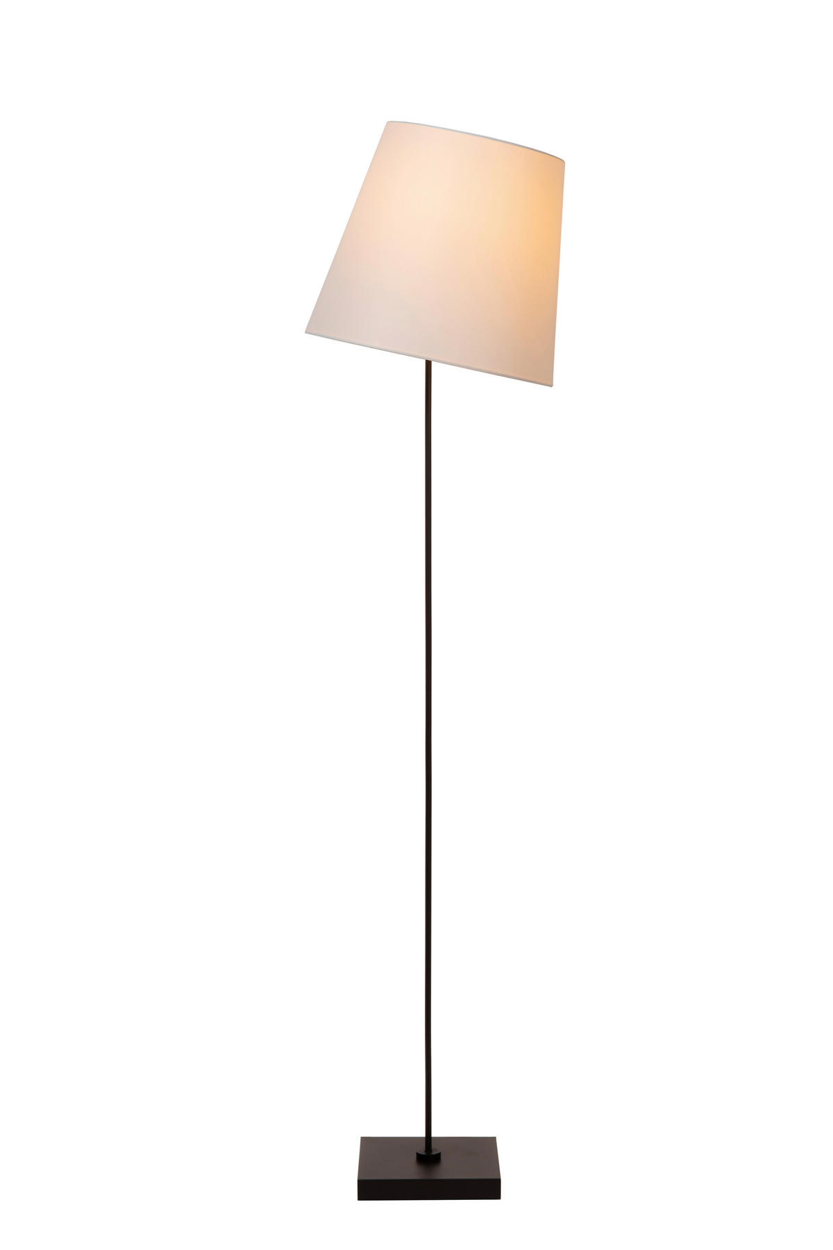 STEHLEUCHTE 35/35/150 cm    - Schwarz/Weiß, KONVENTIONELL, Metall (35/35/150cm) - Lucide