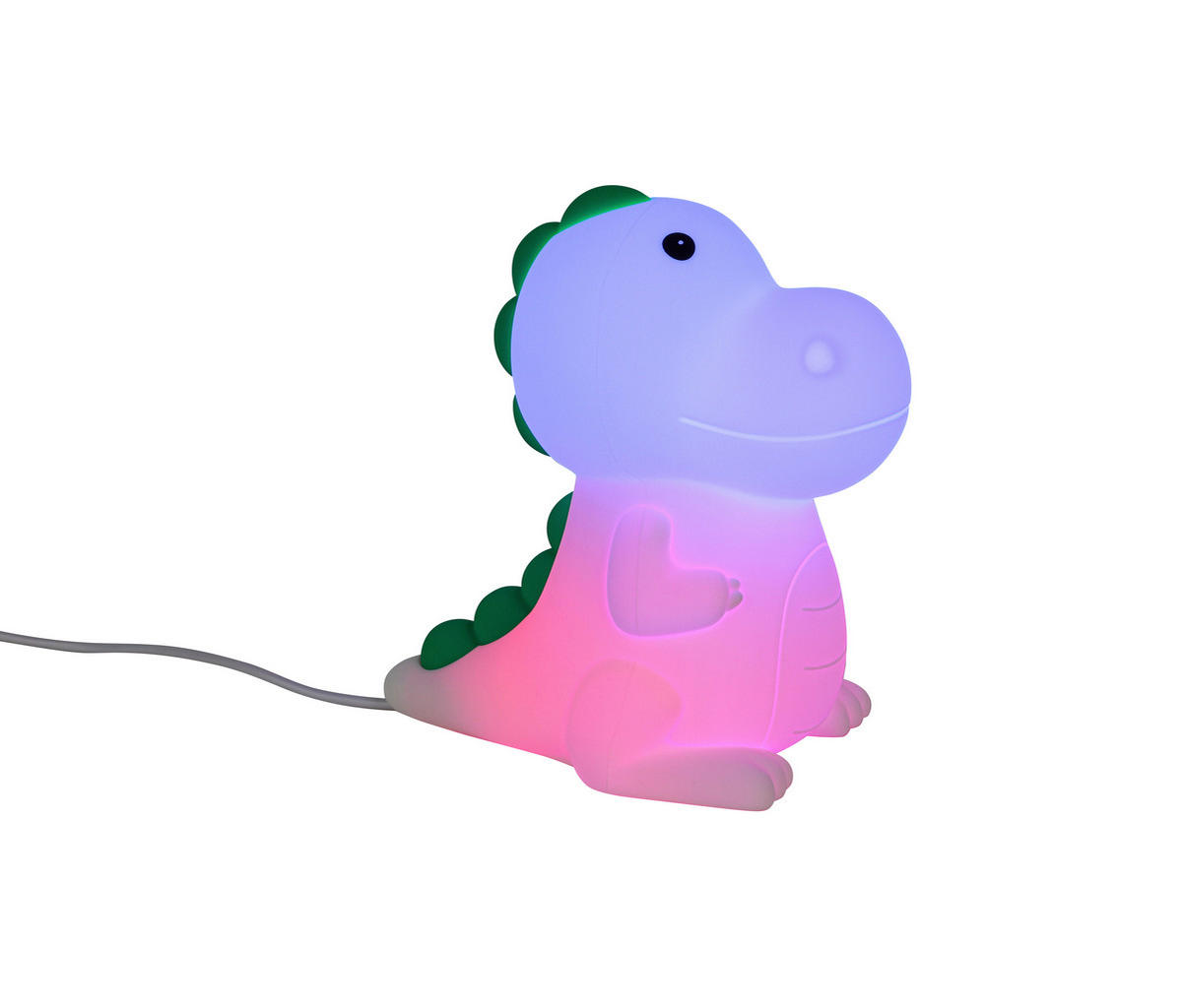 NOĆNO SVETLO - bela, Trendi, plastika (8,5/13,5/13,8cm) - Novel