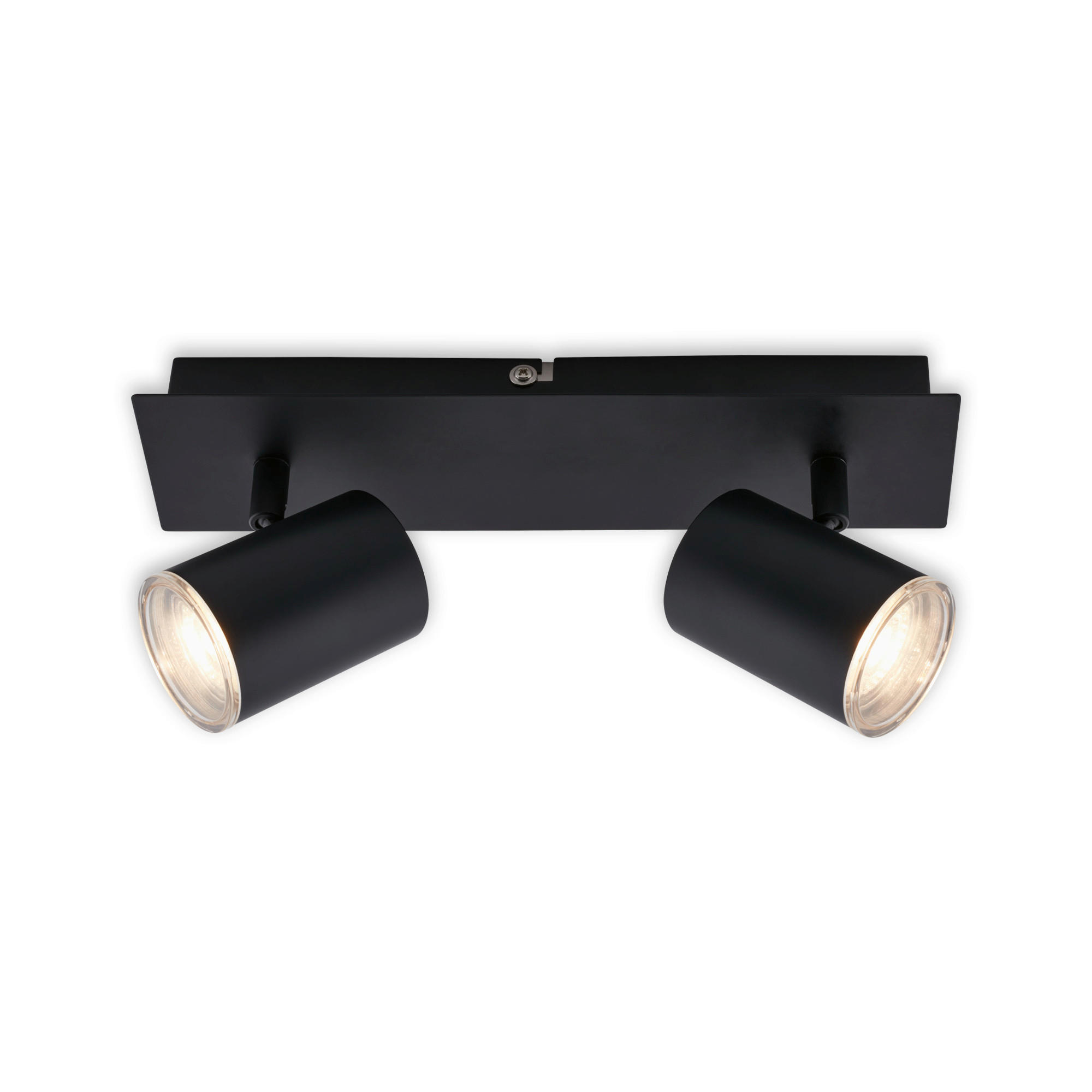KOUPELNOVÉ STROPNÍ SVÍTIDLO, 29/9,9/11,2 cm - černá, Basics, kov/plast (29/9,9/11,2cm)