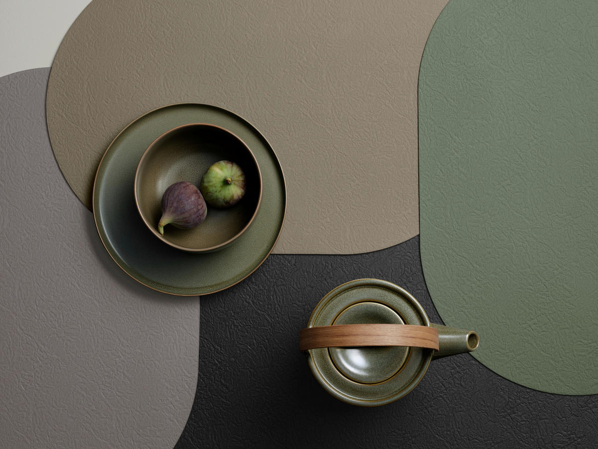 TISCHSET Kunststoff Hellgrau 49,5/33 cm  - Hellgrau, KONVENTIONELL, Kunststoff (49,5/33cm) - ASA