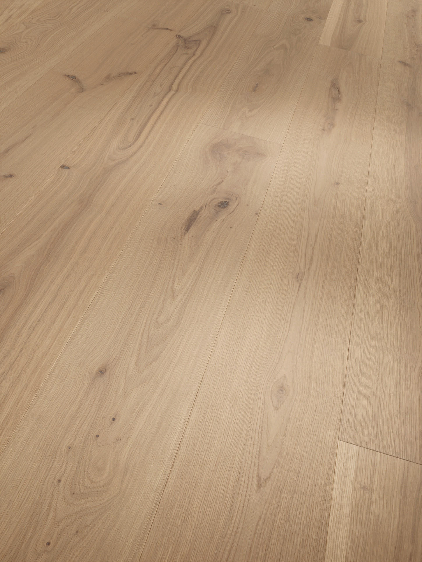 Landhausdiele Eiche Weiß BASIC 11-5 1518250  per  m² - Hellbraun/Weiß, LIFESTYLE, Holz (220/18,5/1,15cm) - Parador