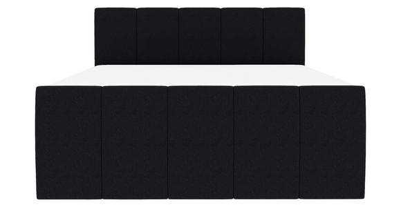 BOXSPRINGBETT 180/200 cm  in Schwarz  - Schwarz, KONVENTIONELL, Kunststoff/Textil (180/200cm) - Carryhome