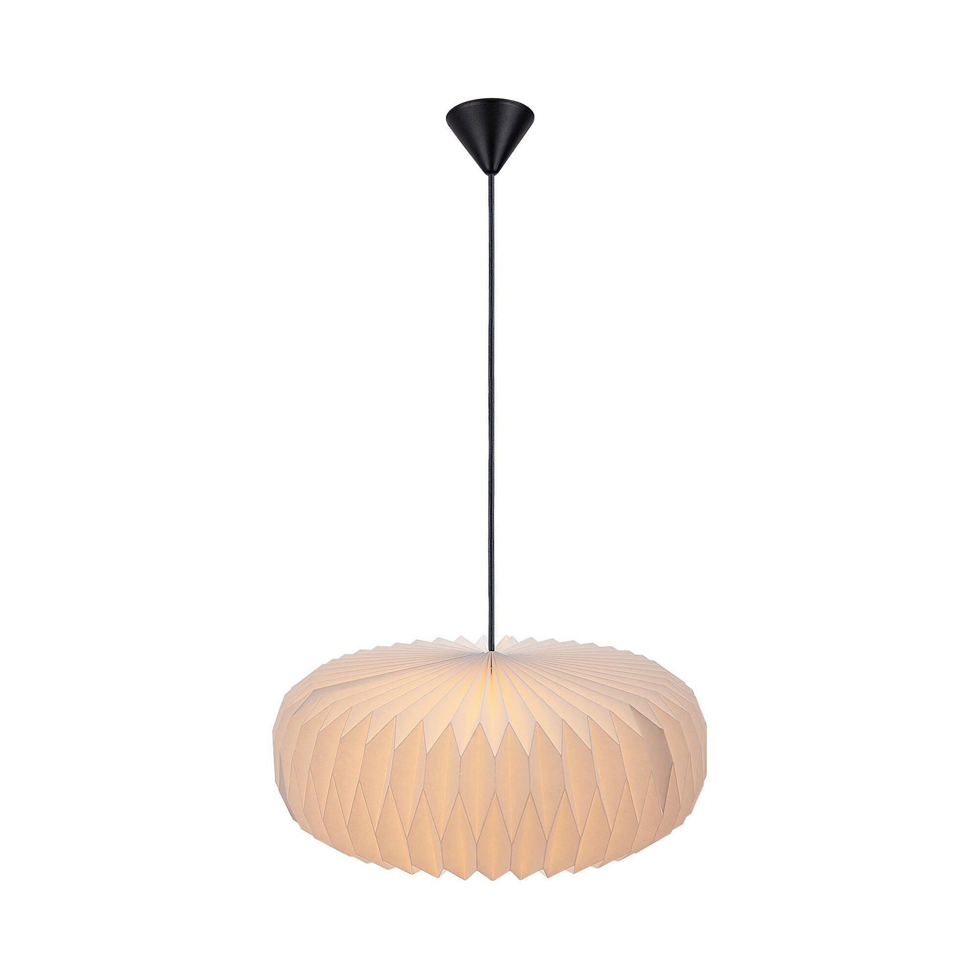 HÄNGELEUCHTE 45/18 cm   - Weiß, Natur, Papier (45/18cm) - Nordlux