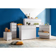 KOMMODE  in 80/79/48 cm  - Alufarben/Weiß, Design, Holzwerkstoff/Kunststoff (80/79/48cm) - Carryhome
