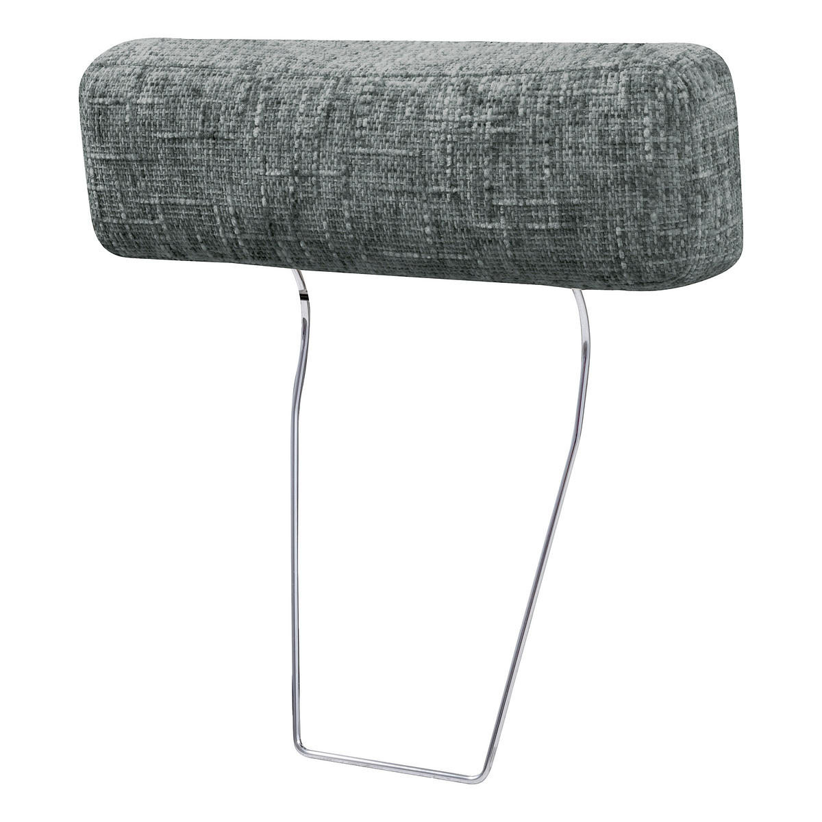 KOPFSTÜTZE - Anthrazit/Silberfarben, Design, Textil (52/17/14cm) - Livetastic