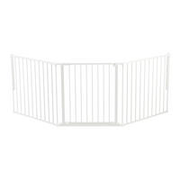 TREPPENSCHUTZGITTER zum Schrauben 223/70,5 cm  - Weiß, Basics, Kunststoff/Metall (223/70,5cm) - Baby Dan