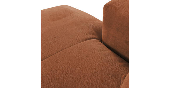 ECKSOFA Braun Chenille  - Schwarz/Braun, Design, Kunststoff/Textil (175/280cm) - Landscape