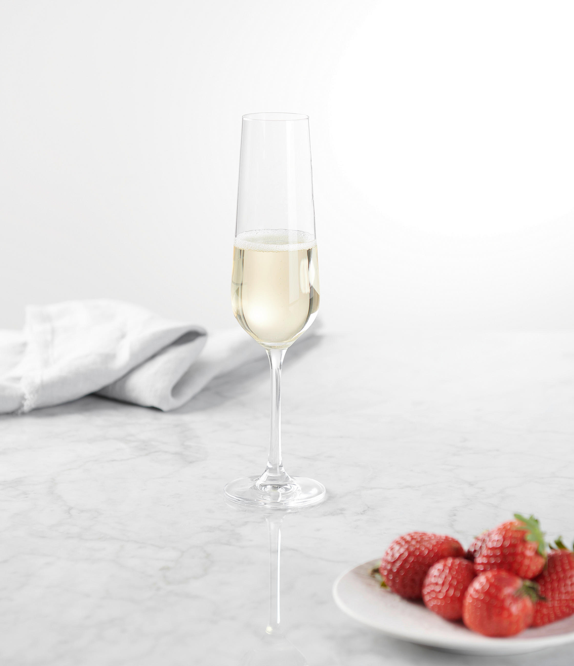 SEKTGLAS   - Transparent, Basics, Glas (0,22l) - Novel