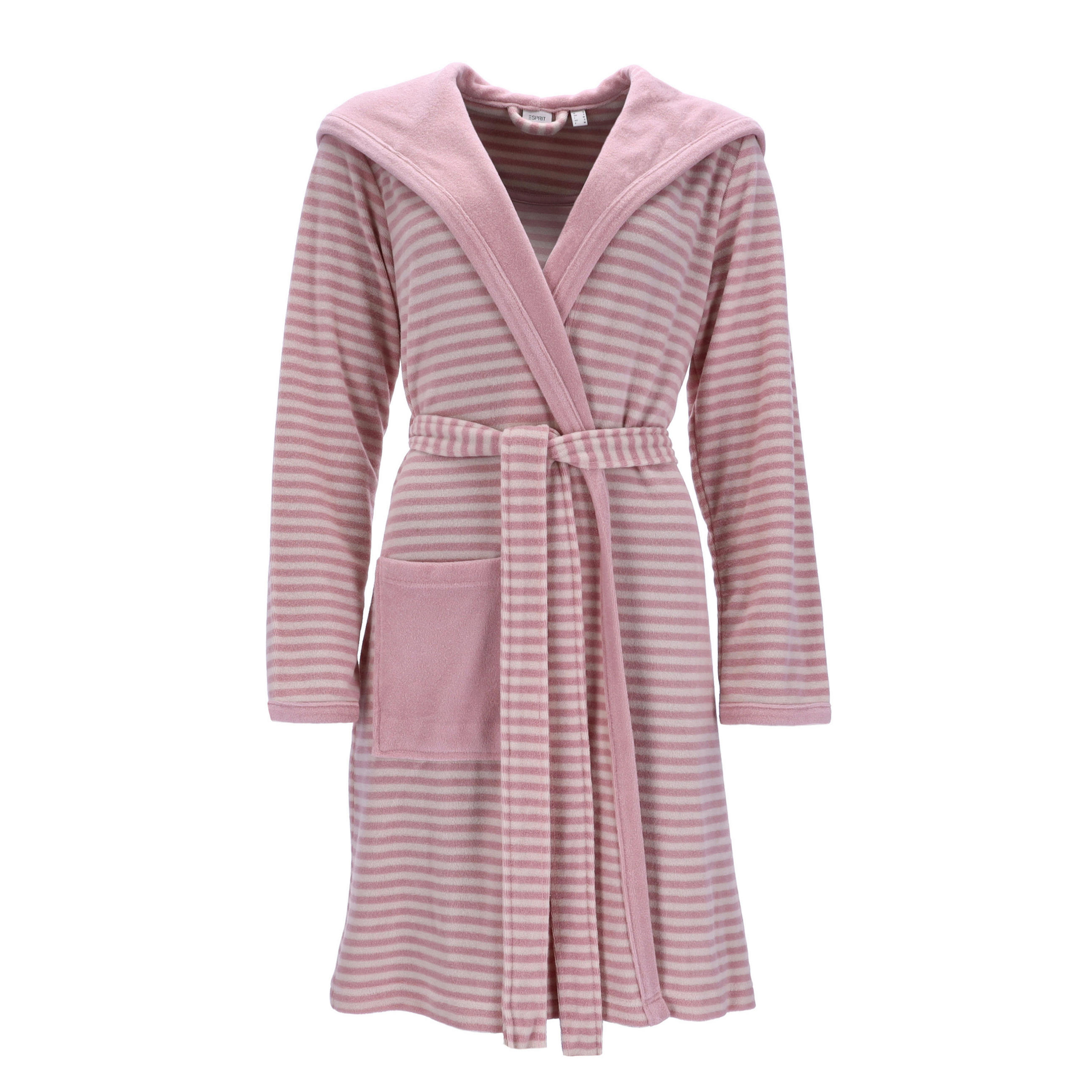 BADEMANTEL STRIPED HOODY DML NOS Esprit Konfektion XS Damen  - Rot, Basics, Textil (XSnull) - Vossen