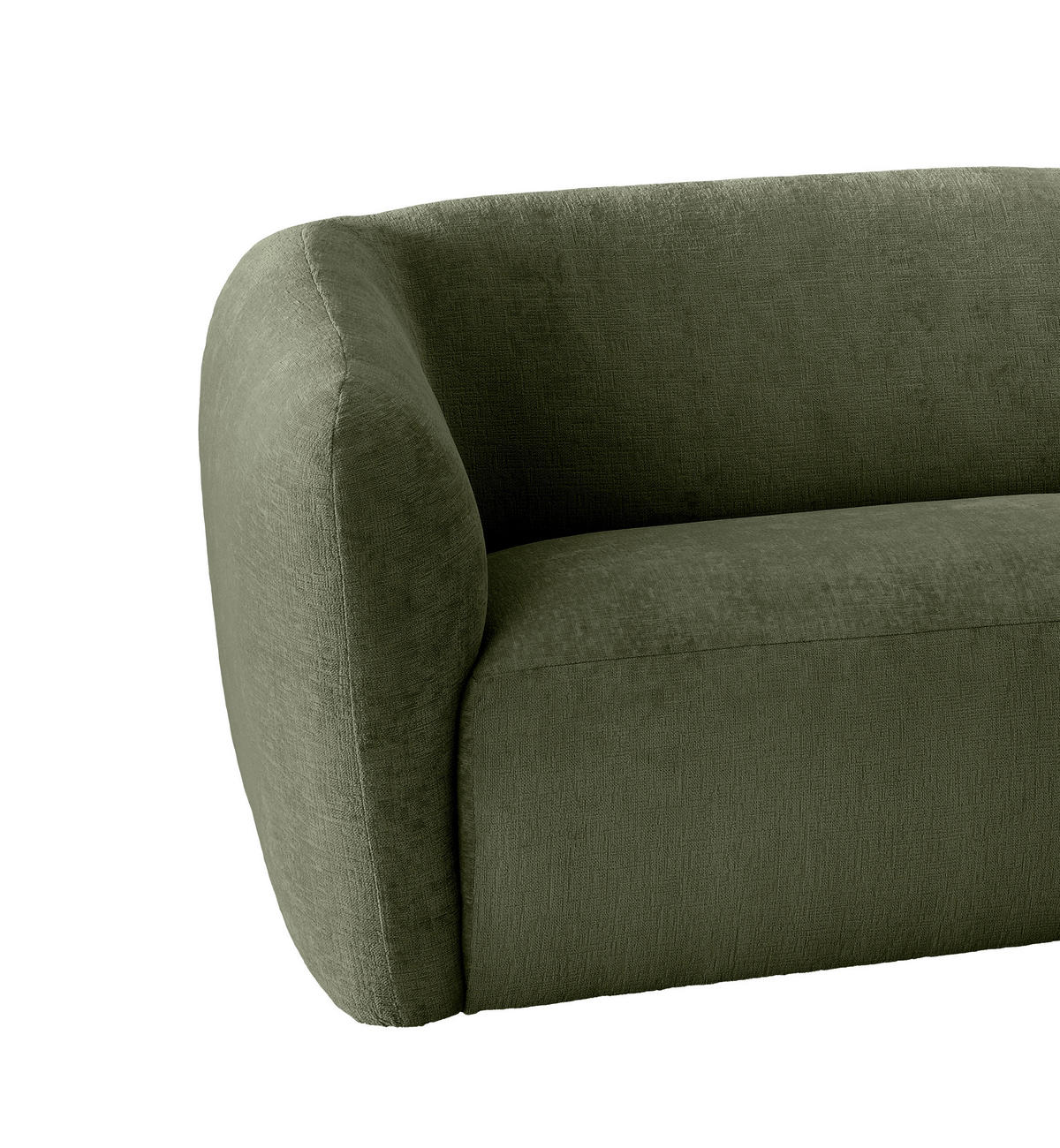 CloseUp von Livetastic ECKSOFA Grün Mikrofaser.