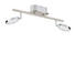 LED-DECKENLEUCHTE - Nickelfarben, Design, Metall (40,5/20/20cm) - Novel LED-DECKENLEUCHTE - Nickelfarben, Design, Metall (40,5/20/20cm) - Novel