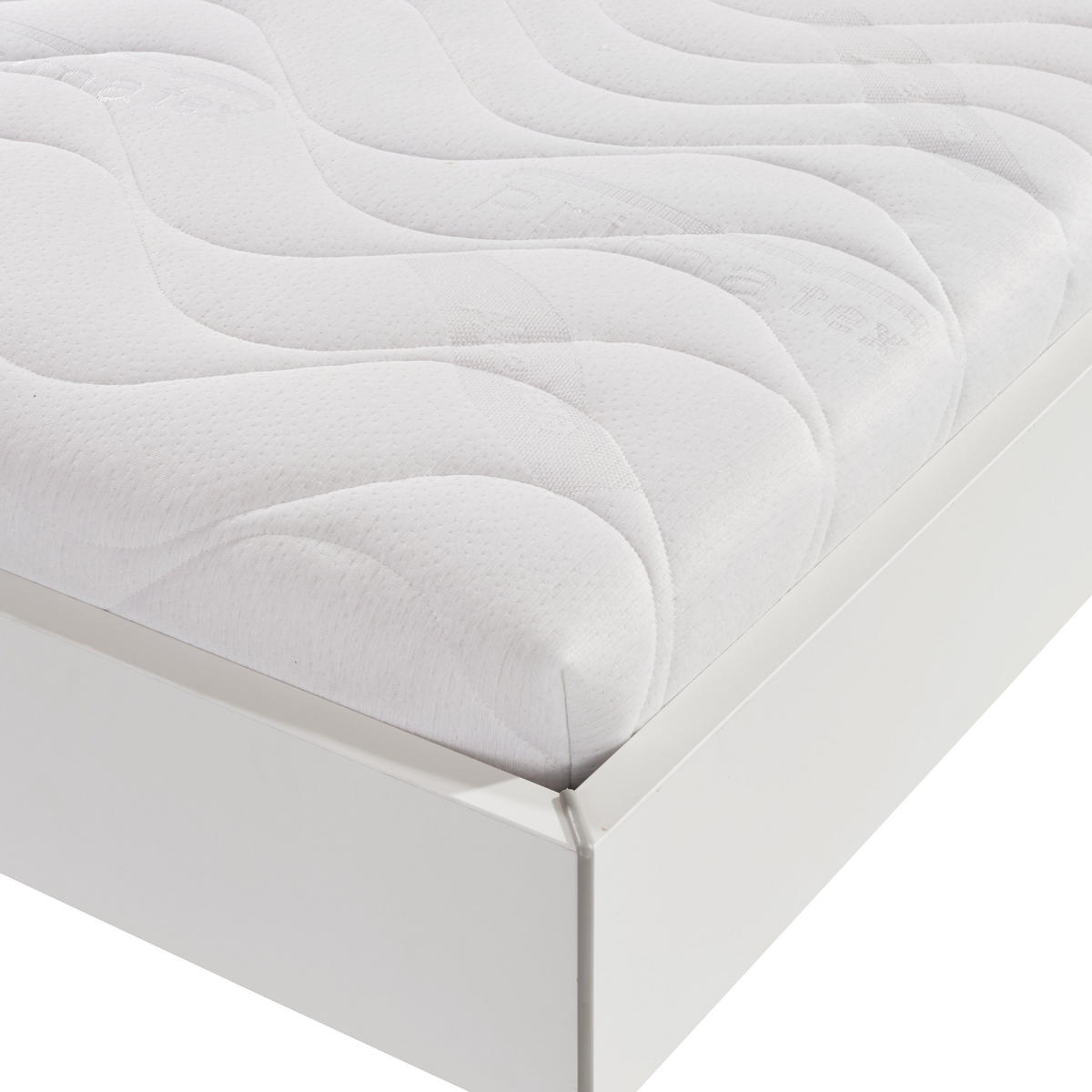 KOMFORTSCHAUMMATRATZE 140/200 cm Höhe ca. 20 cm  - Weiß, MODERN, Textil (140/200cm) - Livetastic