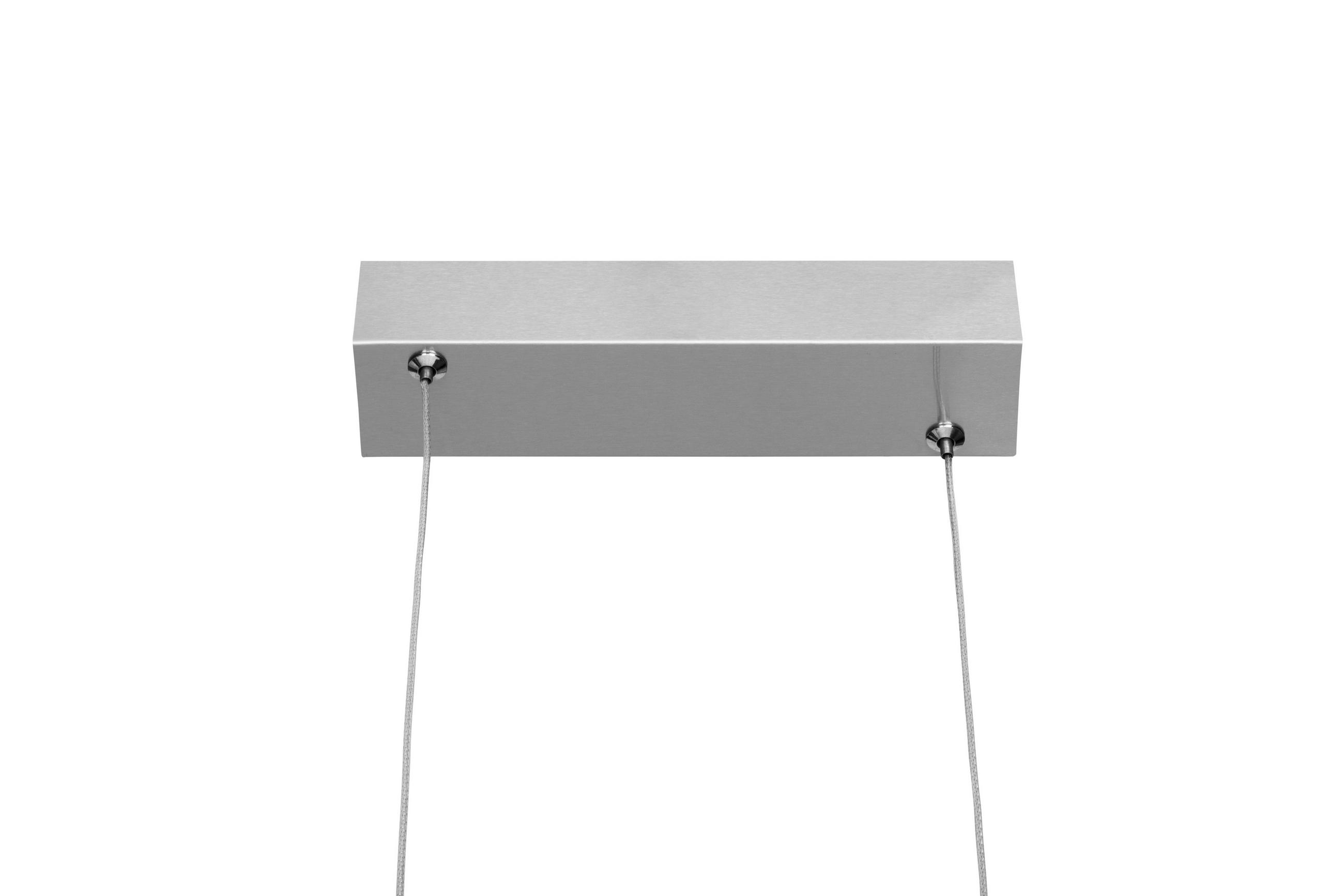 LED-HÄNGELEUCHTE 110/6/120 cm    - Nickelfarben, Basics, Kunststoff/Metall (110/6/120cm) - Boxxx