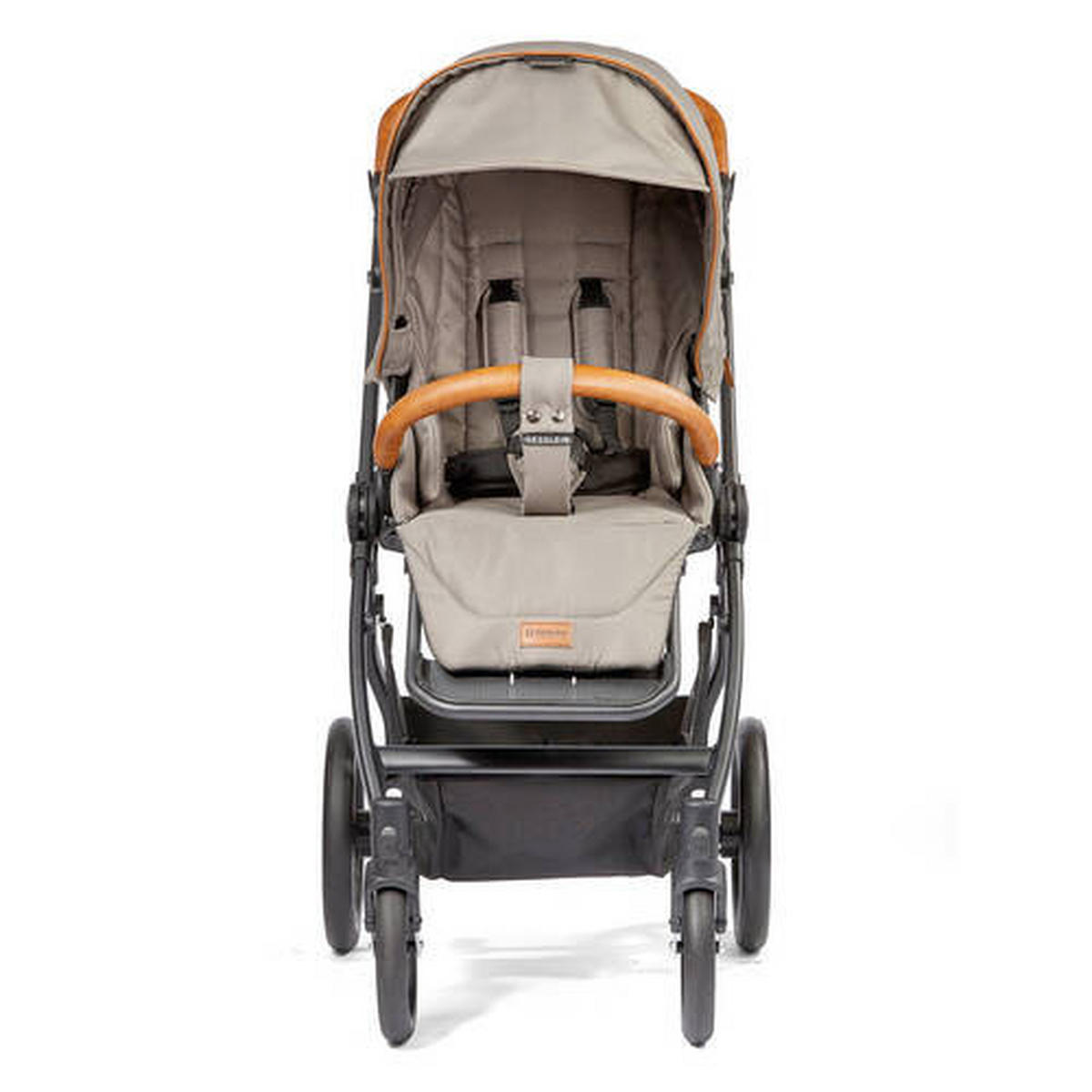 KOMBIKINDERWAGEN FX4 Style Set  - Beige/Schwarz, Basics, Textil/Metall (57/129/100cm) - Gesslein