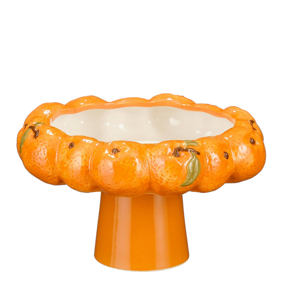 UKRASNA ČINIJA        25/14 cm      - narandžasta, Osnovno, keramika (25/14cm)