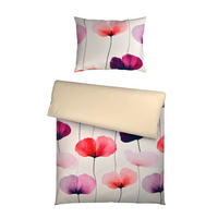 BETTWÄSCHE Satin 140/200 cm  - Rosa, Basics, Textil (140/200cm) - Essenza