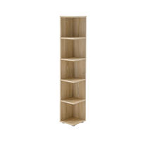 ECKREGAL - Grau/Sonoma Eiche, Basics, Holzwerkstoff/Kunststoff (24/142/26cm) - MID.YOU