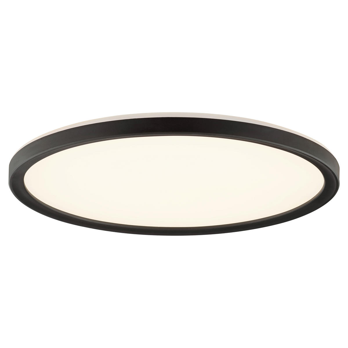 LED SVJETILJKA STROPNA  - bijela/crna, Basics, plastika (29,3/2,9/29,3cm)